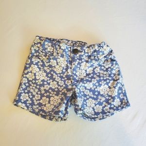 Girls H&M Floral Print Shorts